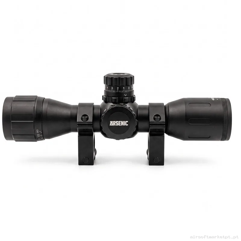 Visor Arsenic Argon 4x32 AOE Negro - Ajuste Exterior — Miras & Ópticas — Airsoft Market PT (foto 3)