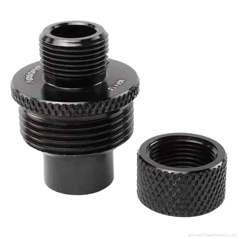 Externo Adaptador Supressor L96 Airsoftpro Well Mb01/04/05/06/13 Antihorario Gen.2 — Acessórios & Componentes — Airsoft Market PT