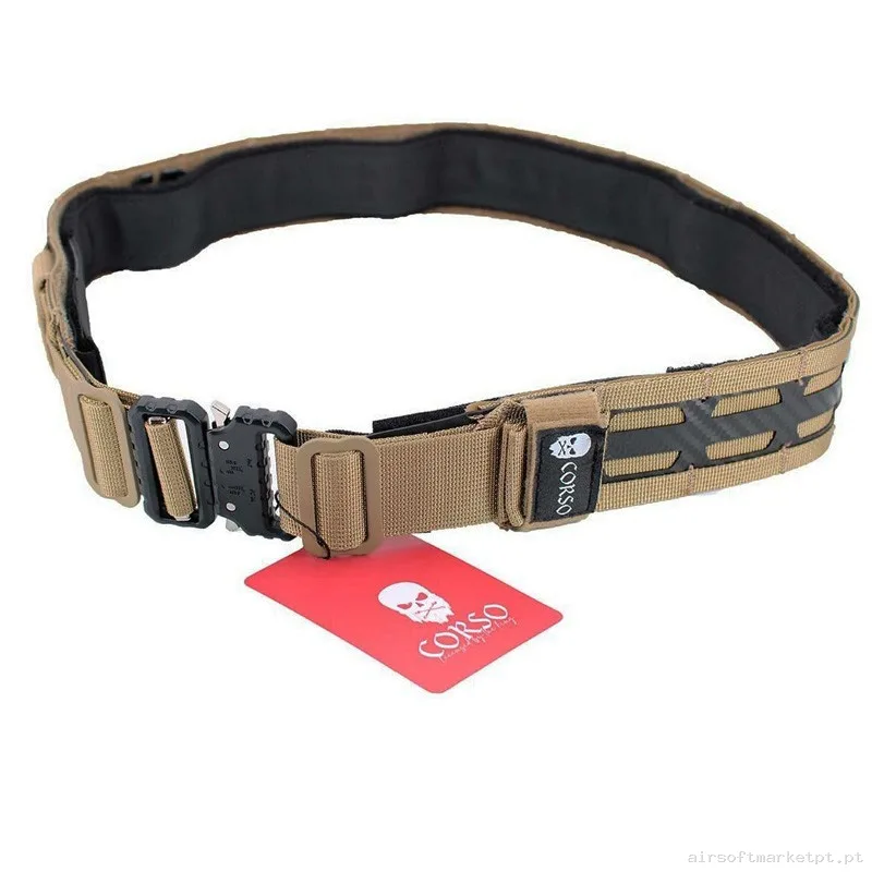 CEÑIDOR CORSO HOOK MOLLE MK3 COYOTE - S/M — Gear Táctico — Airsoft Market PT