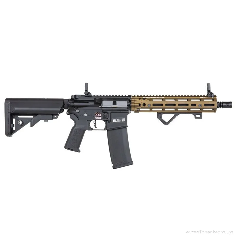 RÉPLICA AEG RIS III 10,5" DANIEL DEFENSE SA-P27 PRIME ASTER II SPECNA ARMS NEGRA/BRONCE — Armas (Réplicas) — Airsoft Market PT (foto 2)