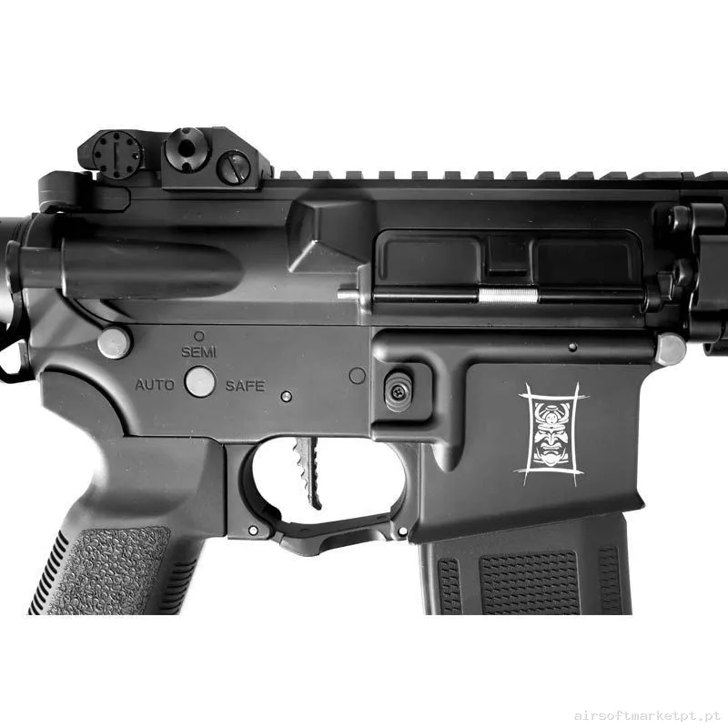 Replica Aeg Bushido Jin Negra Mk18 Etu Full Metal- Saigo Defense — Rifles de Assalto (AR/M4/AK) — Airsoft Market PT (foto 3)