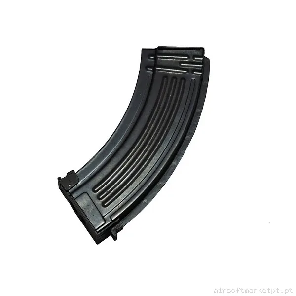 Magazine Réplica Midcap Ak E&l Metálico 120 Bbs negro — Carregadores / Magazines — Airsoft Market PT