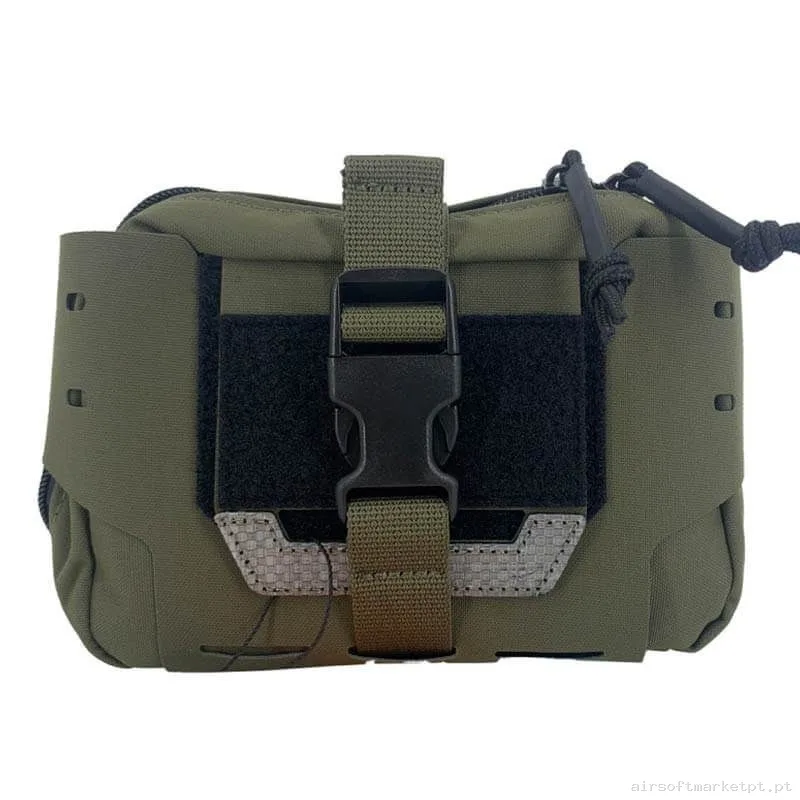 Pouch Médico Láser Cut Ifak Conquer Ranger Green — Coletes & Rigs — Airsoft Market PT