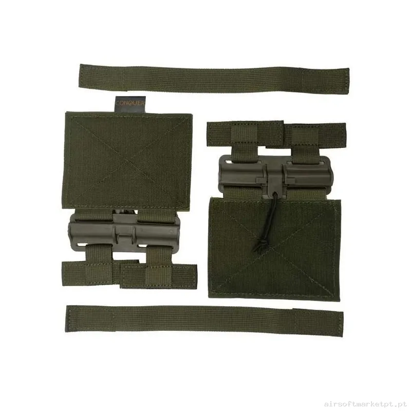 Conquer QR Buckle Set for Tactical Vest Verde OD — Acessórios & Componentes — Airsoft Market PT (foto 2)