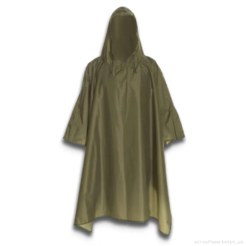 Poncho Impermeável Barbaric verde od — Vestuário (Fardas) — Airsoft Market PT