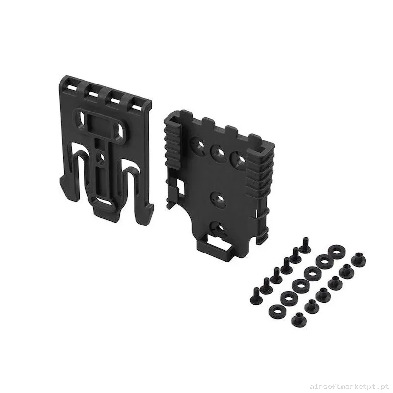 ADAPTADOR QUICK RELEASE BUCKLE PARA TIPO SAFARILAND WOSPORT TAN — Acessórios & Componentes — Airsoft Market PT (foto 2)
