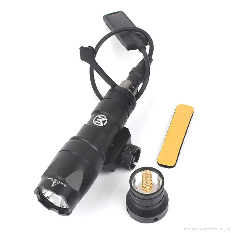 Lanterna Tática Wadsn M300a Mini Light Wex191 preta — Lanternas & Lasers — Airsoft Market PT