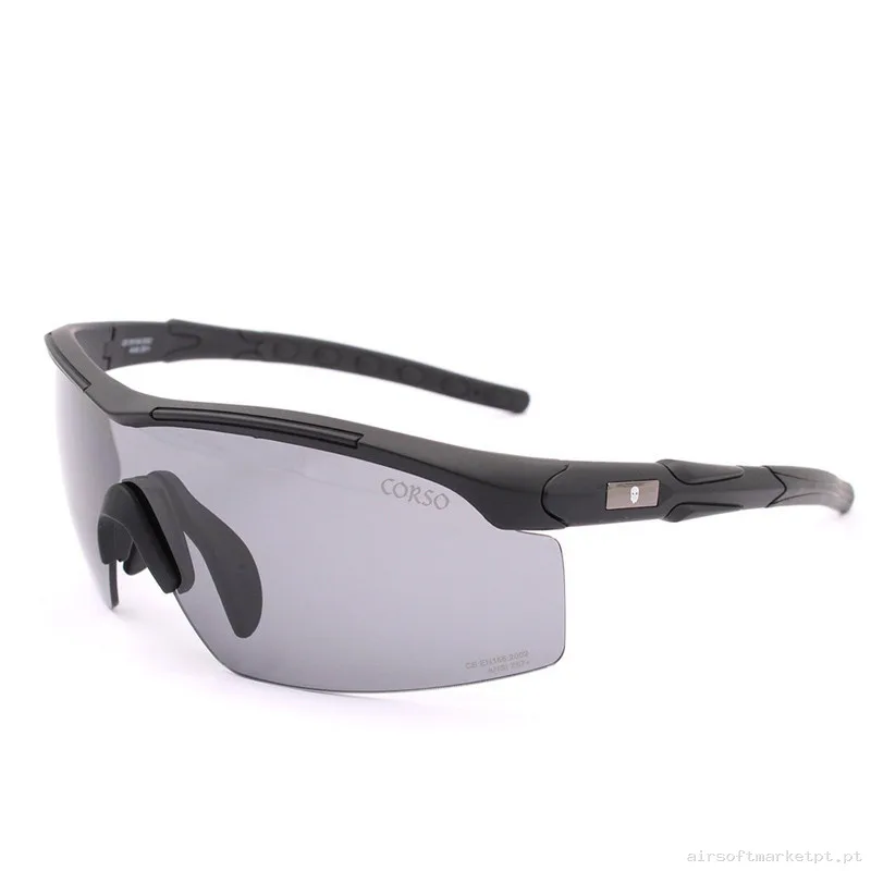 Gafa Corso Revenge Wing 3 con funda + 3 lentes intercambiables negro — Outros — Airsoft Market PT (foto 6)