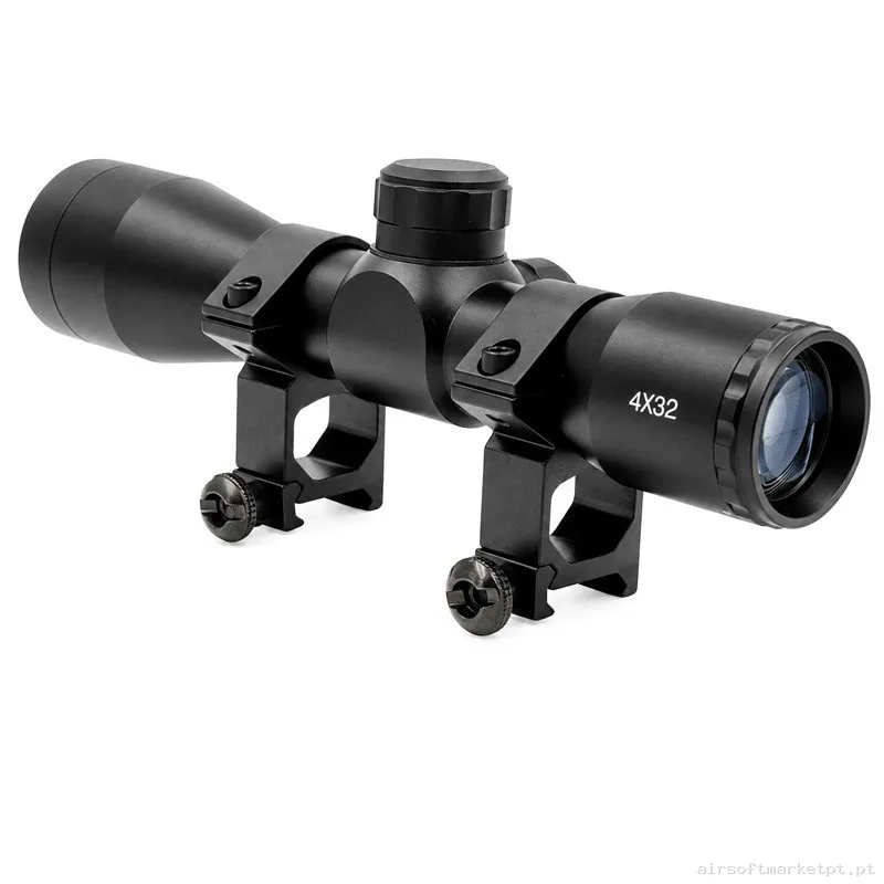 Visor Arsenic Argon 4x32 Negro — Miras & Ópticas — Airsoft Market PT (foto 3)