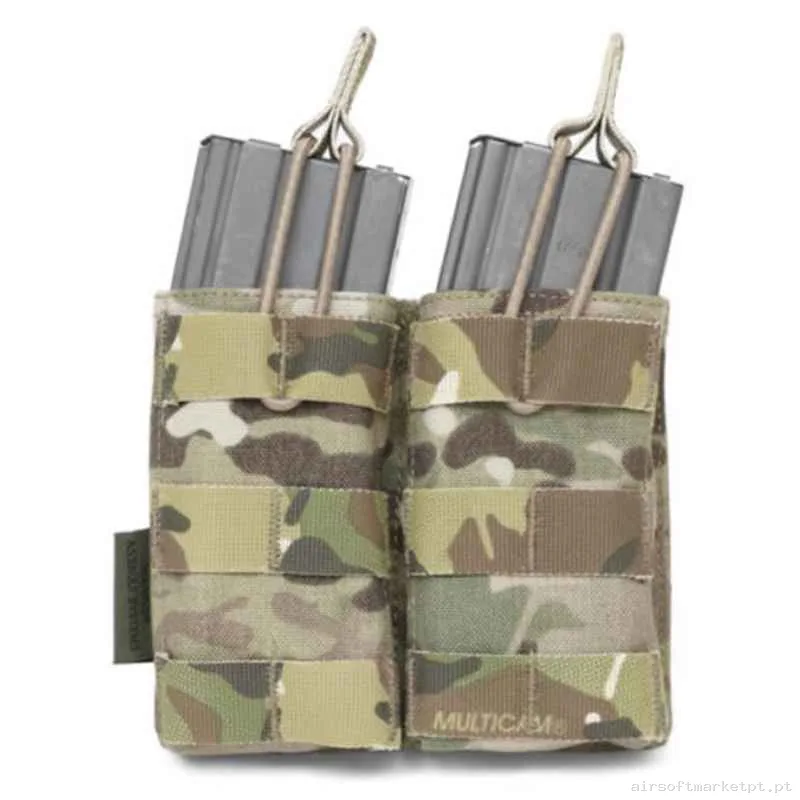Pouch Magazine Pouch Doble M4 Warrior Assault Open Top multicam — Coletes & Rigs — Airsoft Market PT
