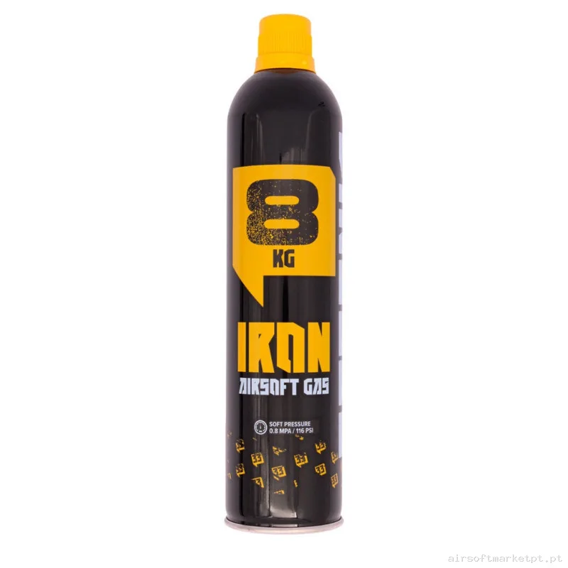 Botella Green Gas Arsenic Iron 8kg con silicona — Gás & CO2 — Airsoft Market PT