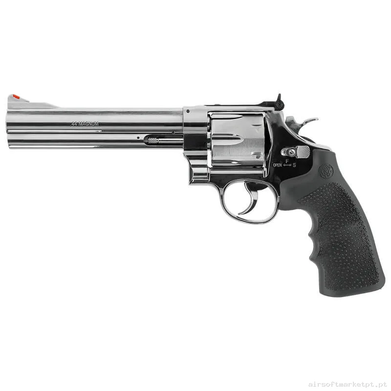 Airgun CO2 4.5mm Revólver Umarex 629 Classic Full Metal 6.5" Prata — Pistolas — Airsoft Market PT