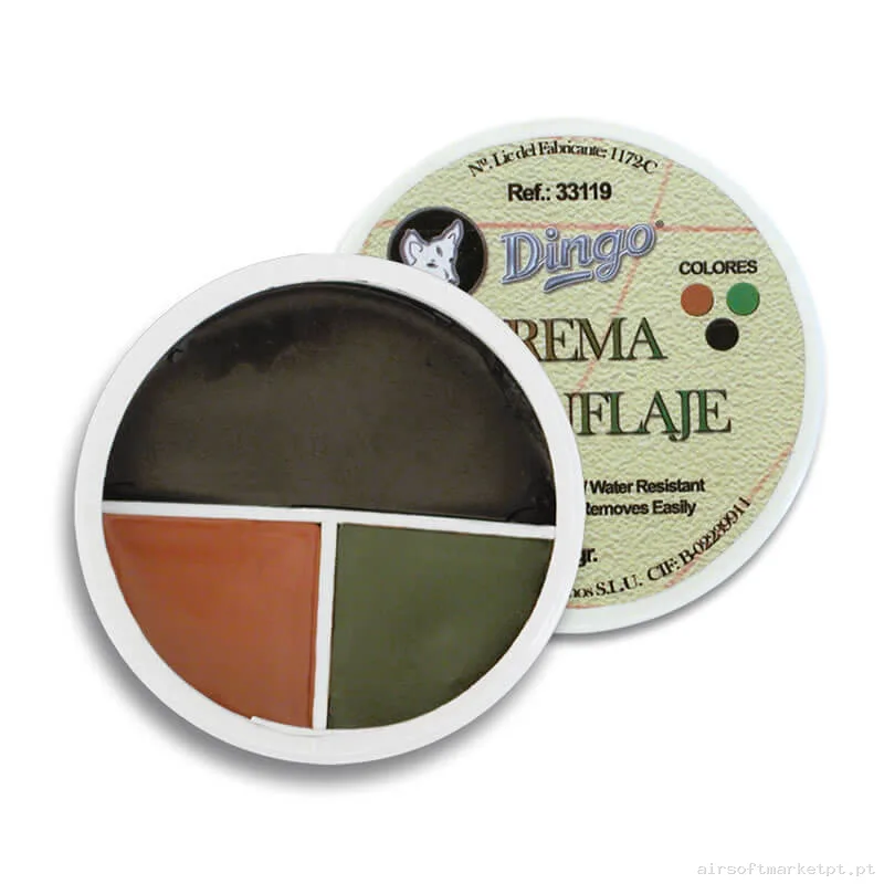 Pintura Facial Táctica Barbaric 3 Cores — Vestuário (Fardas) — Airsoft Market PT