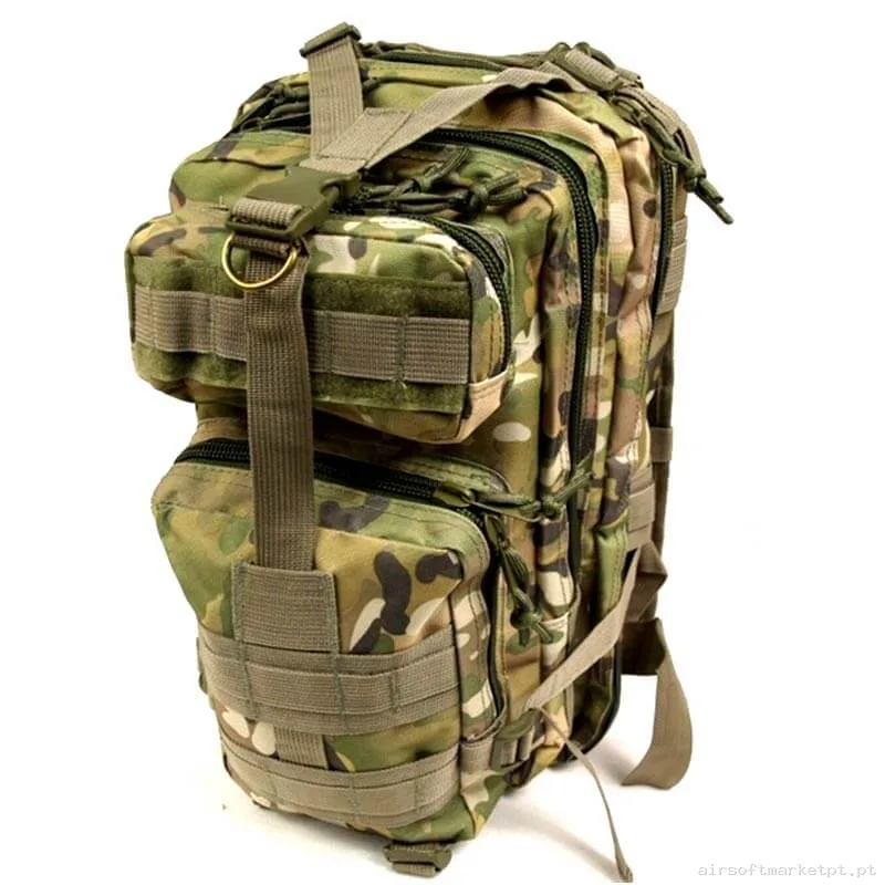 Mochila Tática MOLLE Combat Zone Compact Assault 25l Estilo multicam — Sacos & Mochilas — Airsoft Market PT
