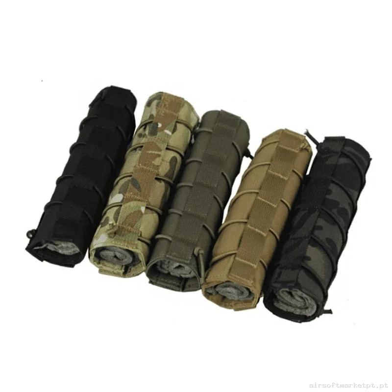 Cubre Silenciador 180mm Funda Verde OD — Vestuário (Fardas) — Airsoft Market PT