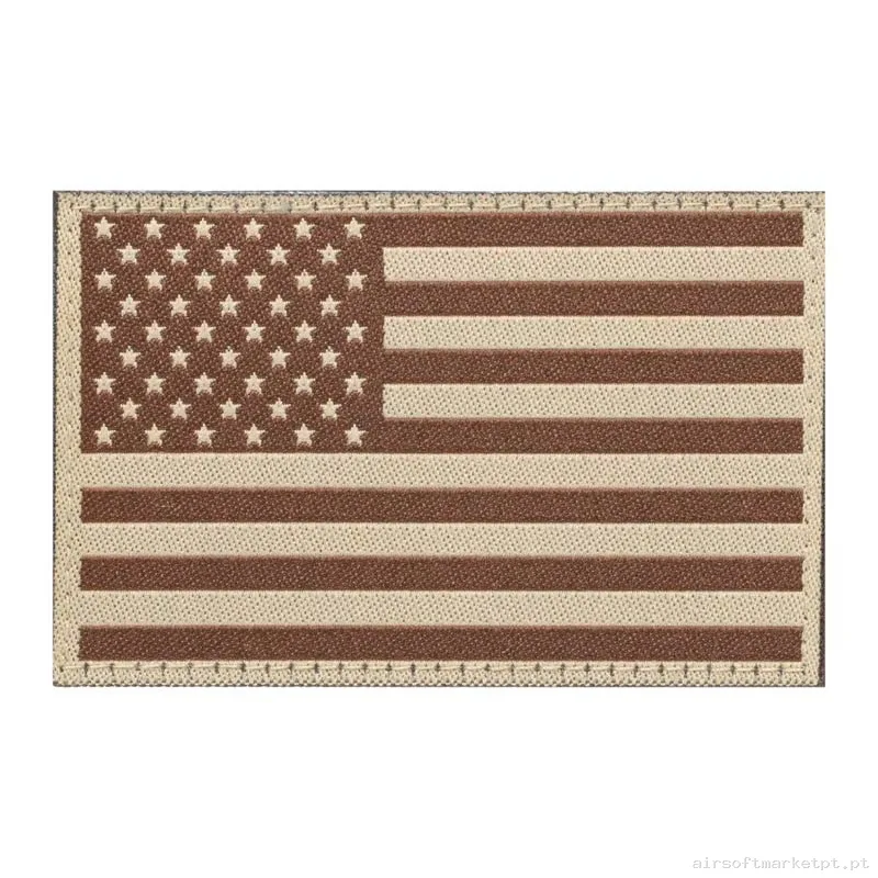Parche Tela Clawgear Bandera EUA tan — Patches & Decoração — Airsoft Market PT