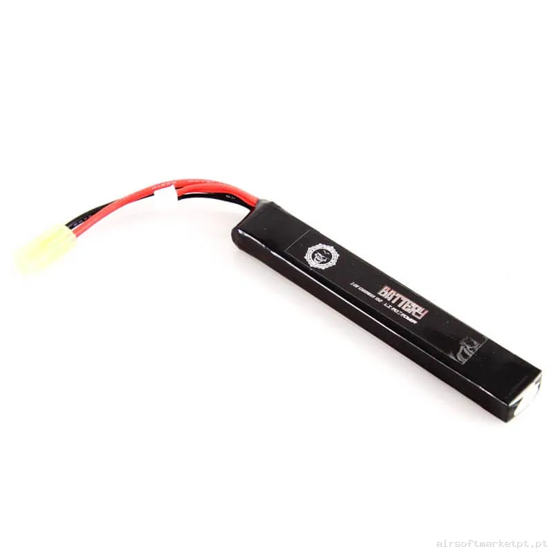 Bateria Lipo Stick Duel Code 1300mah 7.4v 15c — Baterias & Carregadores — Airsoft Market PT