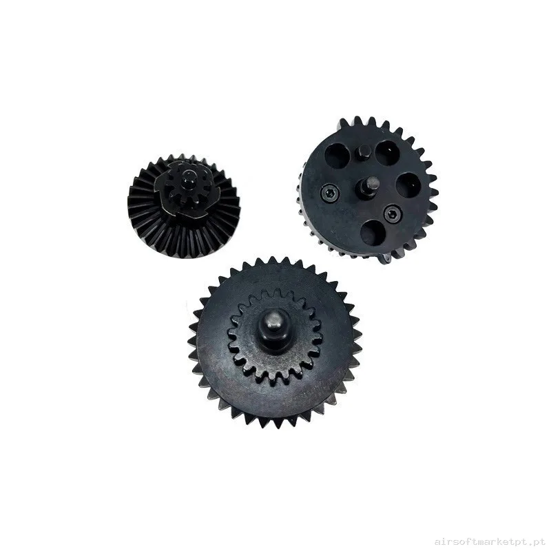 Engranajes 16:1 Premium Raccoon CNC ACERO — Peças Internas (AEG) — Airsoft Market PT (foto 2)