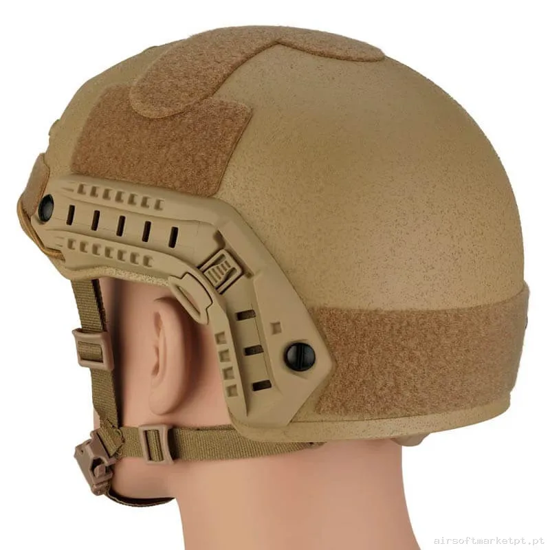 capacete Fast Cygnus Armory Premium Fast Helmet Xp coyote — Capacetes — Airsoft Market PT