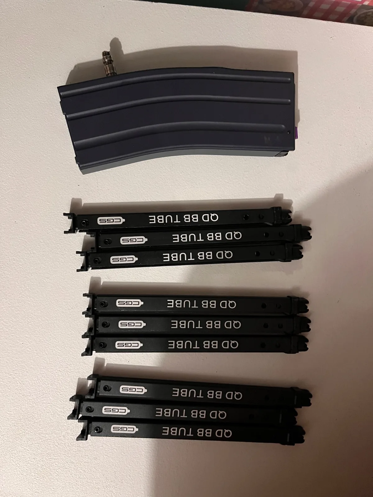 Carregador CGS/MWS airsoft com conector HPA e 9 tube-mags — HPA & Linhas — Airsoft Market PT (foto 2)