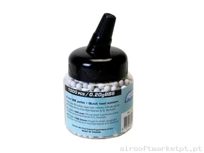 Bbs muniçao 0,20 PVC ASG — Munição (BBs) — Airsoft Market PT