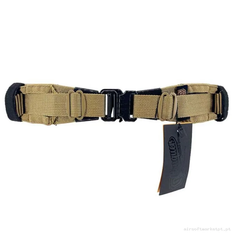 CINTURÓN FIRST LINE CONQUER FS BELT TAN - L — Gear Táctico — Airsoft Market PT (foto 2)