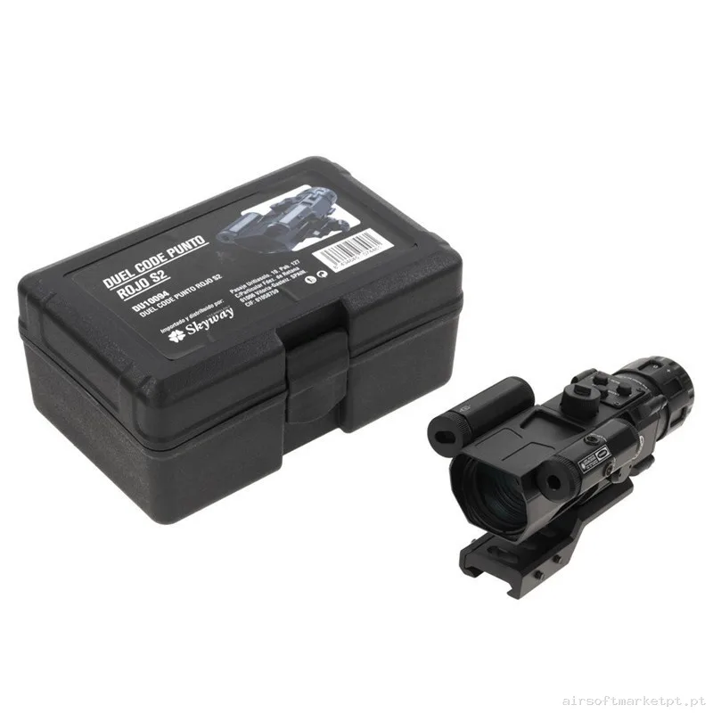 Red Dot 4x32 punto rojo con láser S2 Duel Code — Miras & Ópticas — Airsoft Market PT (foto 4)