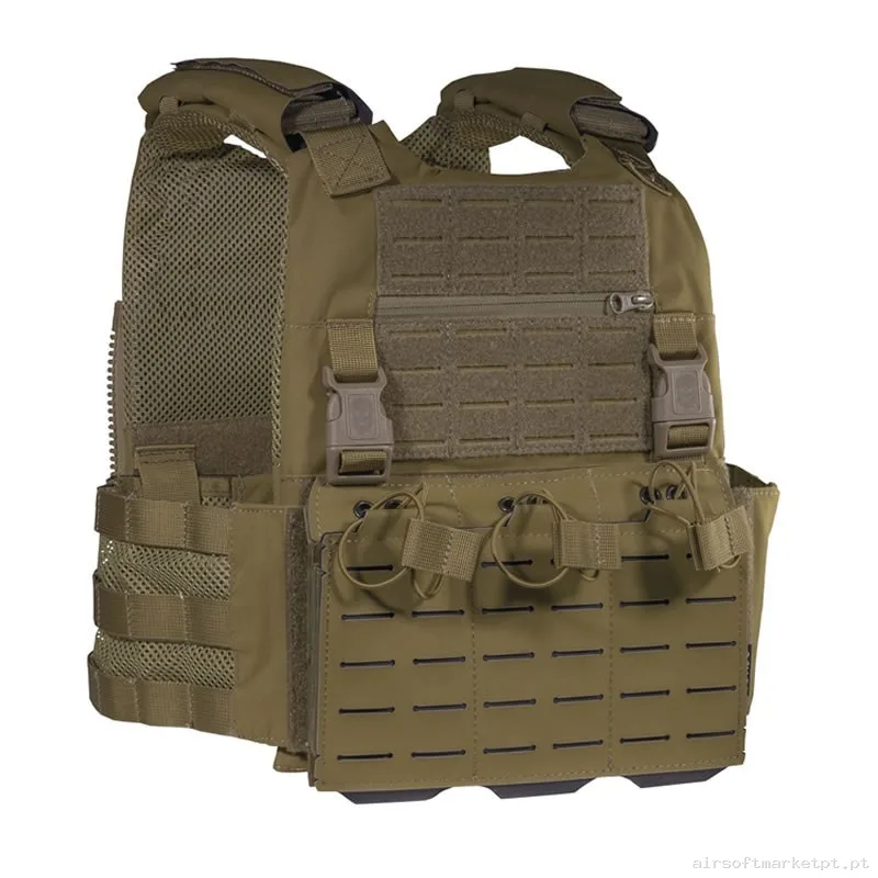 Chaleco Corso Drake MK2 Coyote — Coletes & Rigs — Airsoft Market PT