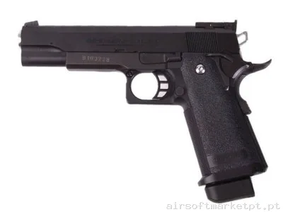 Hi Capa 5.1 Tokyo Marui Preto — Pistolas — Airsoft Market PT