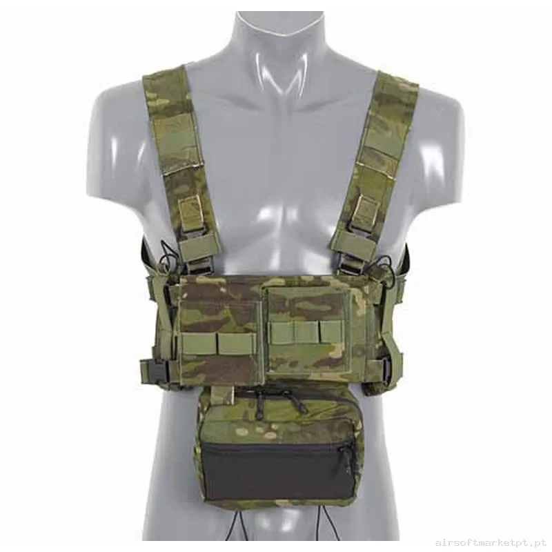 Colete Chest Rig Emerson Micro Mk3 Em2961mctp multicam Tropic — Coletes & Rigs — Airsoft Market PT
