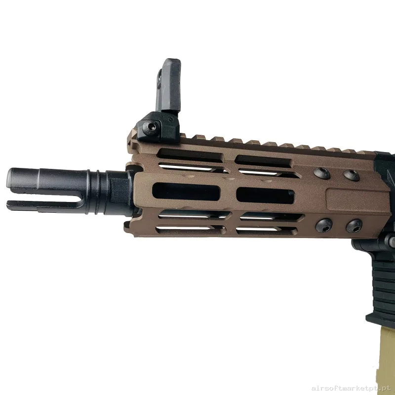 ROSSI M4 SENTINEL TAU CON GATILLO ELECTRÓNICO TAN - MEJORADA MAPLE LEAF — Rifles de Assalto (AR/M4/AK) — Airsoft Market PT (foto 2)