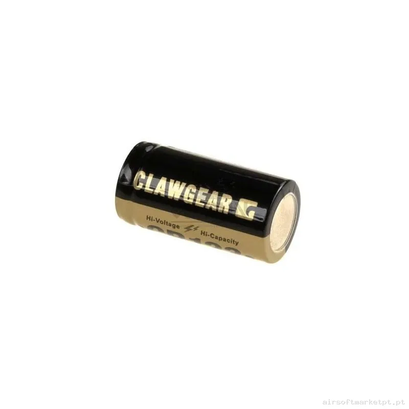 PILA CR123A - CLAW GEAR — Acessórios & Componentes — Airsoft Market PT