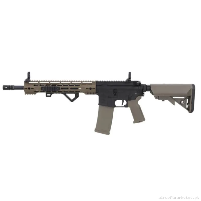 Réplica AEG M4 Specna Arms SA-P14 Prime Rra Aster II ETU preta/Verde od — Rifles de Assalto (AR/M4/AK) — Airsoft Market PT