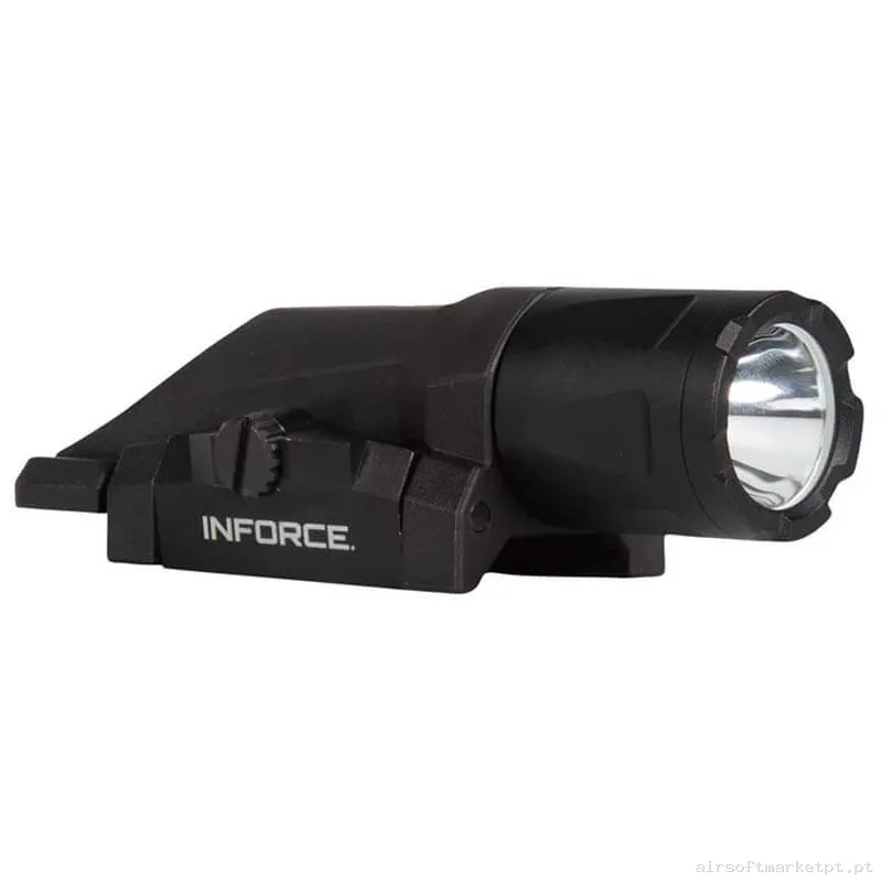 Lanterna Tática Inforce Wml White Gen 3 negra — Lanternas & Lasers — Airsoft Market PT