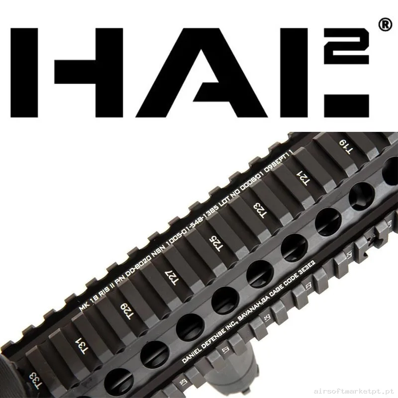 Fusil Specna Arms MK18 HAL2 Bluetooth Daniel Defense SA-E19 edge Negra - Upgradeada — Rifles de Assalto (AR/M4/AK) — Airsoft Market PT (foto 3)