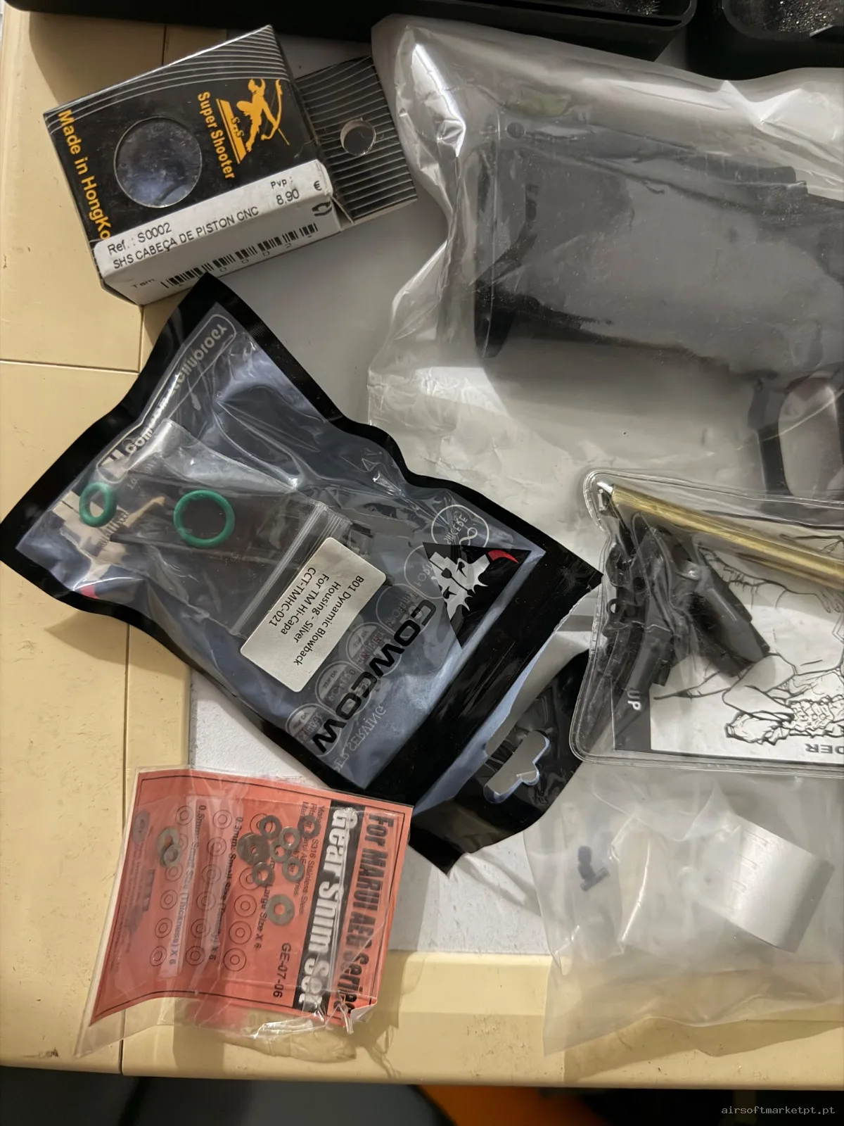 A&K PTW M4 + Tokyo Marui Hicapa — Rifles de Assalto (AR/M4/AK) — Airsoft Market PT (foto 8)