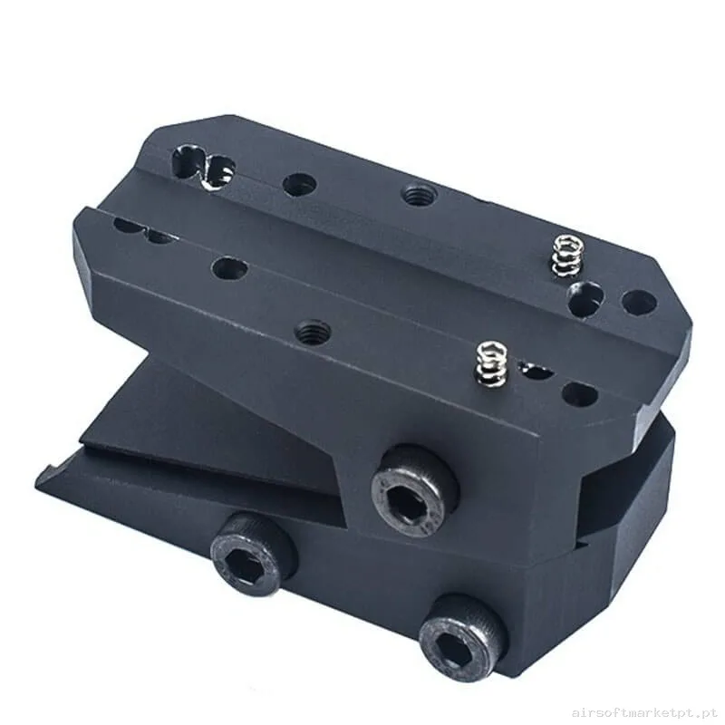 Montagem Externa RIS Aim-O Ajustável Altura T1/T2/Mro/Rmr preto — Acessórios & Componentes — Airsoft Market PT