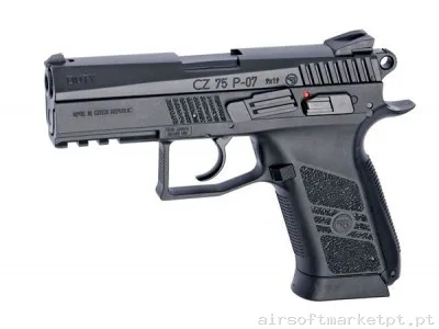 CZ 75 P-07 Duty ASG No — Pistolas — Airsoft Market PT