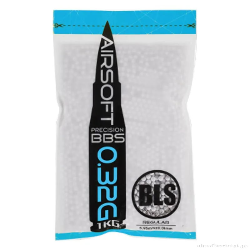 BBs 0.32g Bls Precisão BBs 1kg Brancas — Munição (BBs) — Airsoft Market PT
