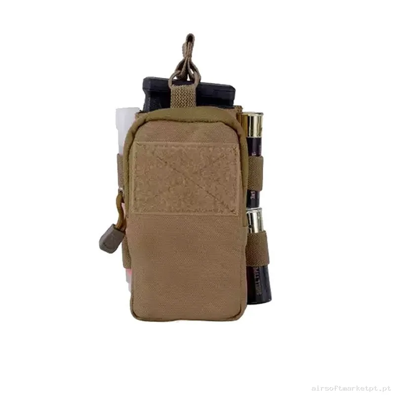 POUCH - COYOTE/ TAN 8FIELDS SINGLE RIFLE MAG/MINI GP — Coletes & Rigs — Airsoft Market PT