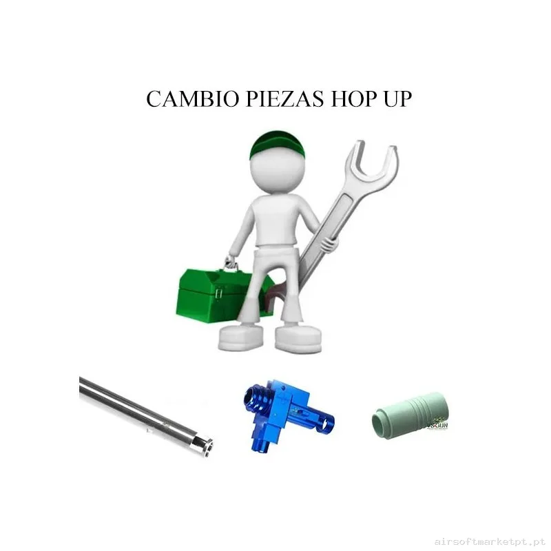 Réplicas compradas en VSGUN - Pack Cambio Cámara, Cañón y goma - Todas las marcas (No incluye las piezas) — Outros — Airsoft Market PT