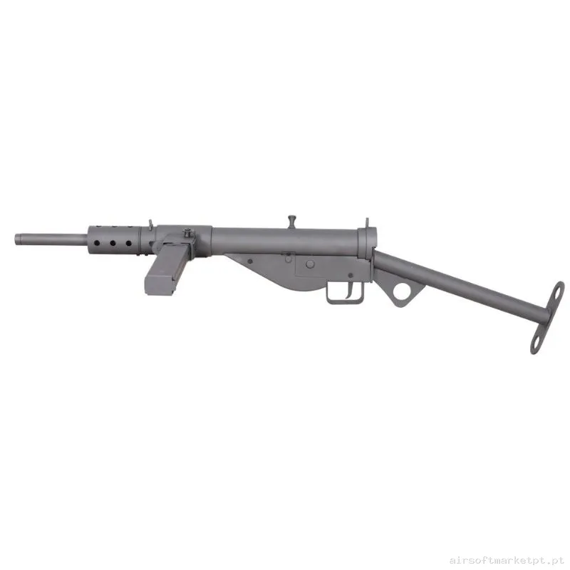 Réplica AEG Specna Arms Retro Sten Mk.ii X-Asr negro — Rifles de Assalto (AR/M4/AK) — Airsoft Market PT