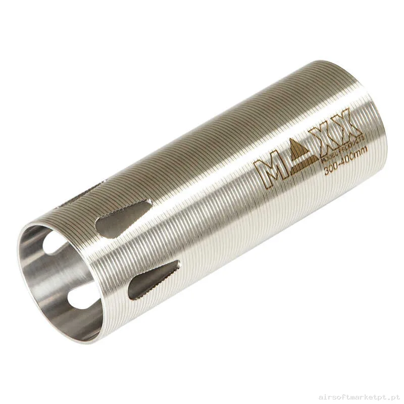 Interno Cilindro AEG Maxx Model Type C Aço Inoxidável CNC Cano 300-400MM — Peças Internas (AEG) — Airsoft Market PT