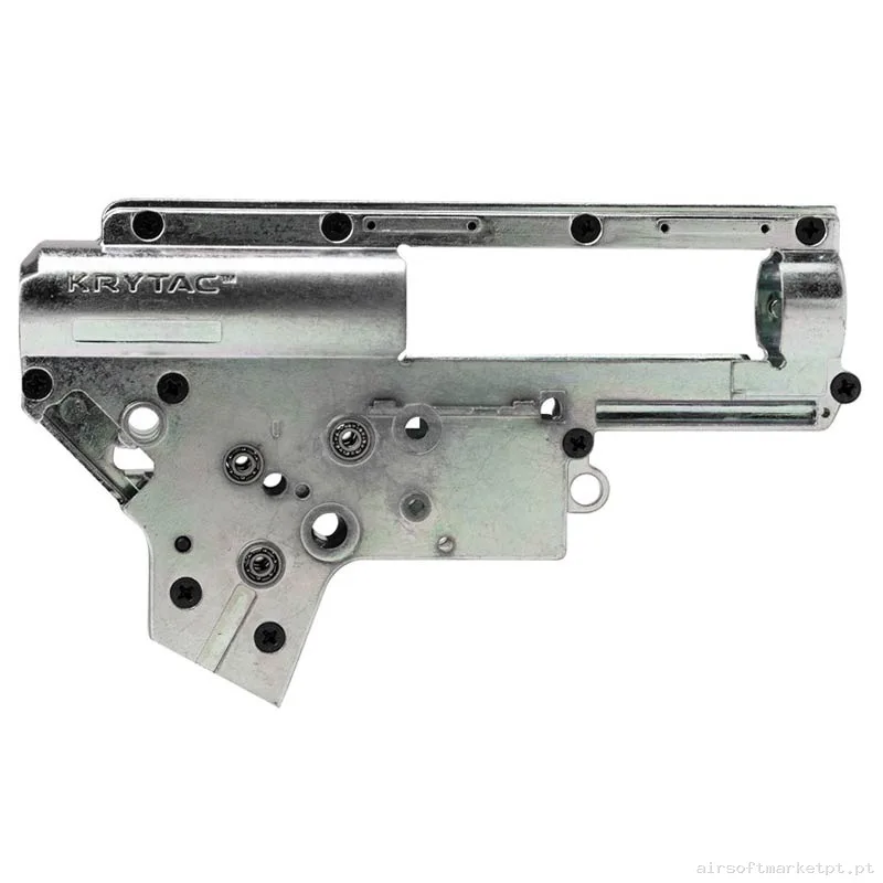 Carcaça Interna Gearbox Ver.2 Krytac Nautilus V2 Gearbox Shell — Peças Internas (AEG) — Airsoft Market PT