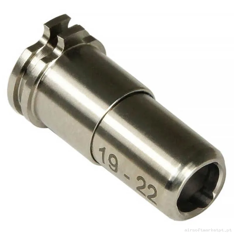 Interno Nozzle AEG Ajustável Maxx Model Double Sealing CNC Titânio 19-22MM — Peças Internas (AEG) — Airsoft Market PT