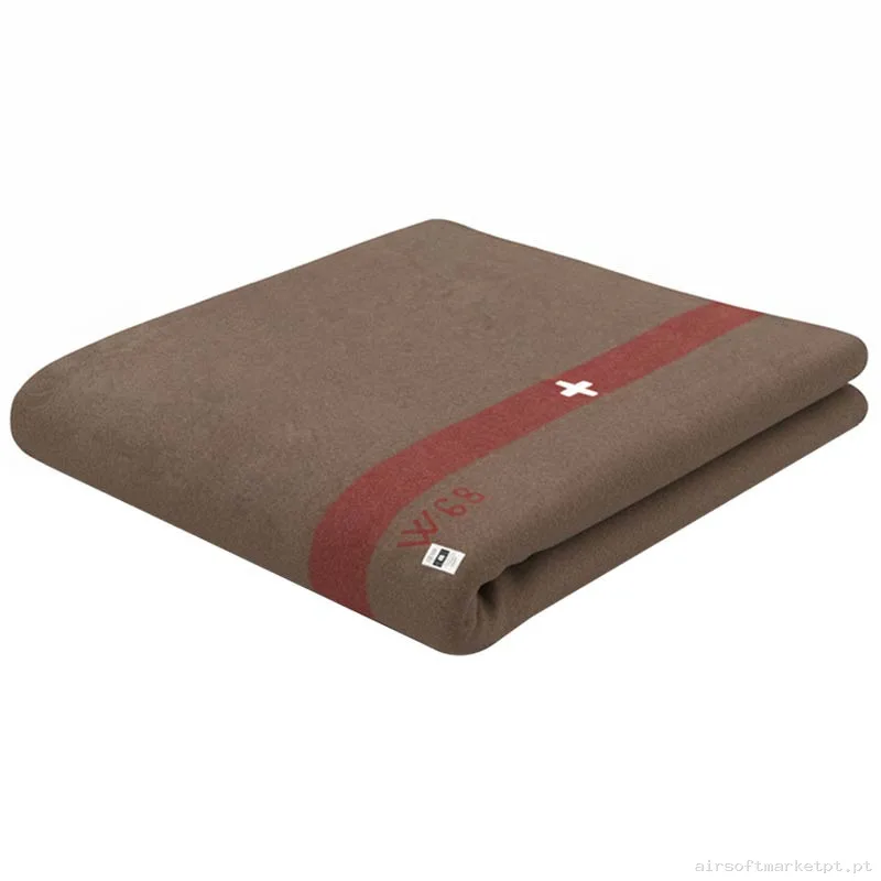 Manta Táctica Mil-Tec Wooldecke Suíça 200x140cm marron — Outros — Airsoft Market PT