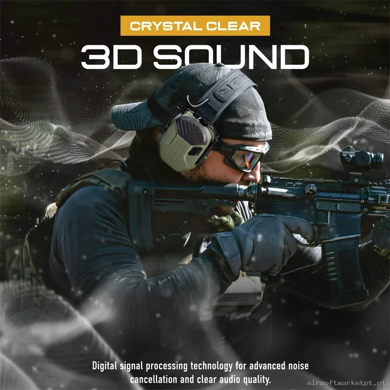 CASCOS EARMOR M300T-CB CON BLUETOOTH COYOTE — Rádios & Comunicação — Airsoft Market PT (foto 3)