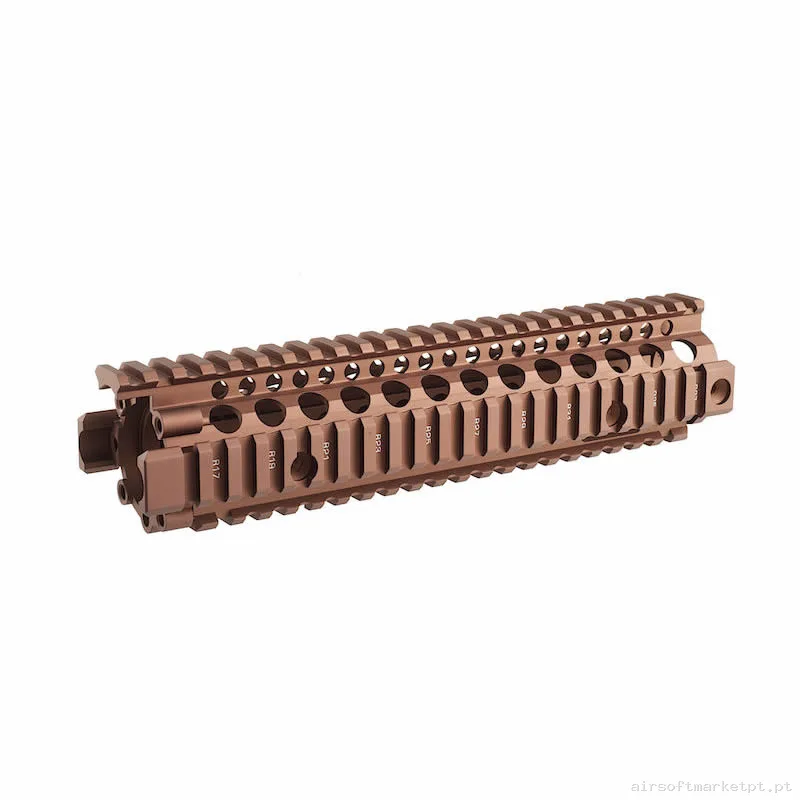 Externo Guardamão Mk18 Madbull Daniel Defense Sopmod II-RIS II 9.5" Dark Earth — Acessórios & Componentes — Airsoft Market PT