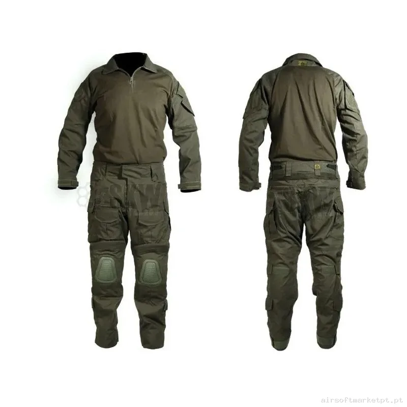 DELTA TACTICS UNIFORME DE COMBATE RANGER GREEN/OD - XL — Vestuário (Fardas) — Airsoft Market PT