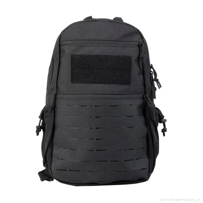 MOCHILA MOLLE DELTA TACTICS RAIDER CORTE LÁSER 25L NEGRA — Sacos & Mochilas — Airsoft Market PT